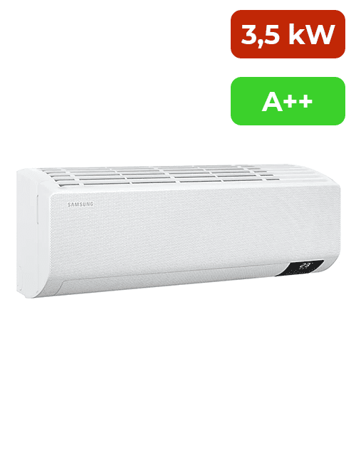 La climatisation Samsung réversible Windfree comfort de 3,5 kW et A++