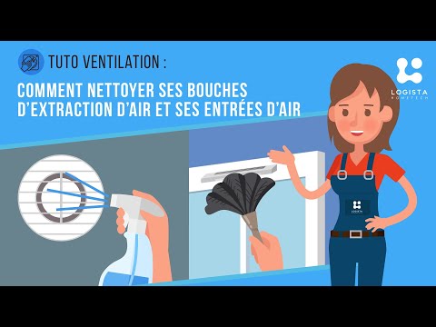 Tuto ventilation : Comment nettoyer ses bouches d'extraction d'air et ses entrées d'airs ?