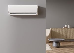 Une climatisation monosplit dans une pièce de la maison