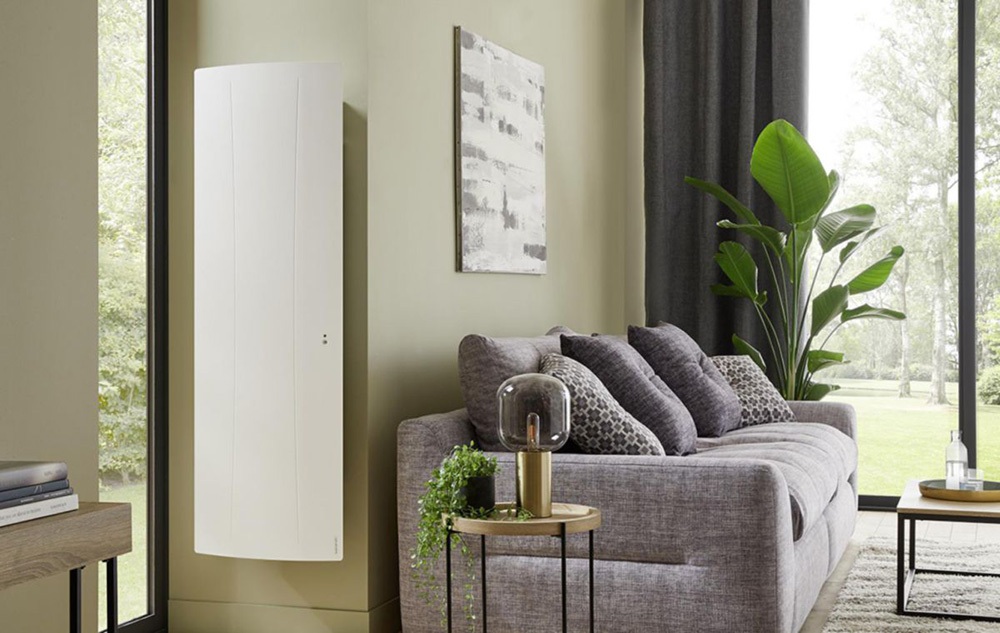 Un radiateur design Atlantic dans un salon
