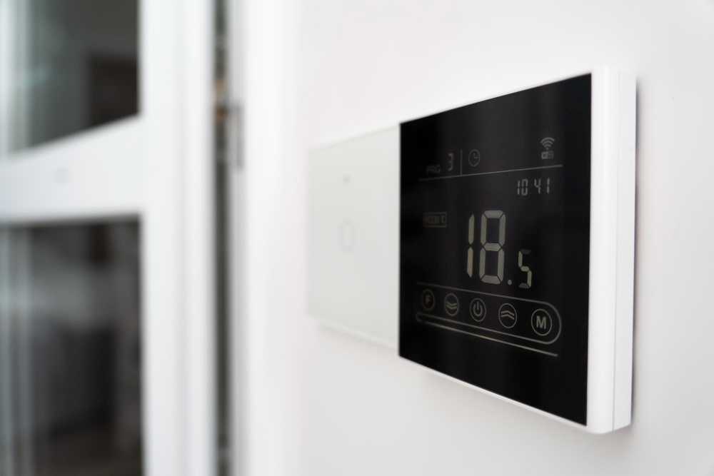 Un thermostat pour effectuer le réglage de la température de votre chaudière