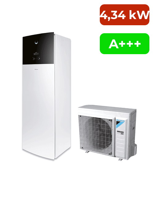 Pompe à chaleur au sol Daikin Altherma 3 R 4, 4,34 kW de puissance