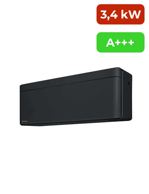 Climatisation réversible Daikin Stylish noir 3,4 kW et classe énergétique A+++