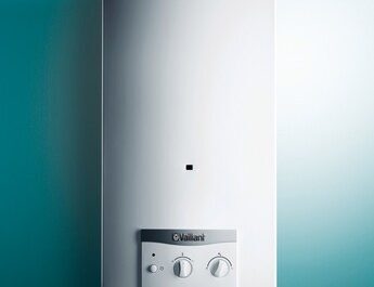 Chauffe-eau Vaillant sur un mur élégant