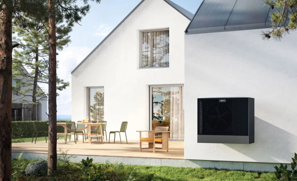 Une pompe à chaleur unité extérieure Vitocal Viessmann